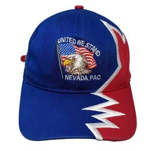 United We Stand Nevada PAC Slideback Hat Multicolor One Size Embroidered